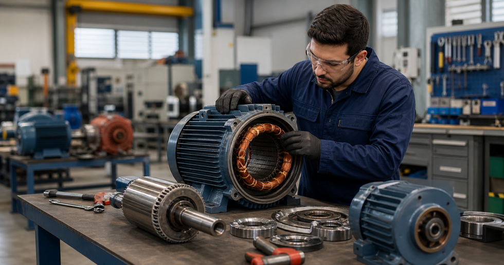 Manutencao de motores eletricos
